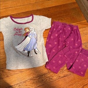 Frozen toddler frozen pajamas
